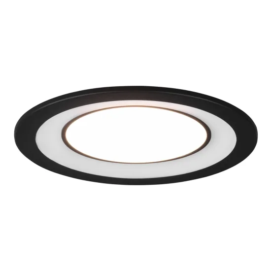 FOCO EMPOTRABLE LED 10W 3000K NEGRO COLOMBO 2