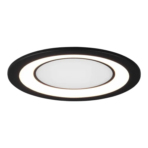 FOCO EMPOTRABLE LED 10W 3000K NEGRO COLOMBO