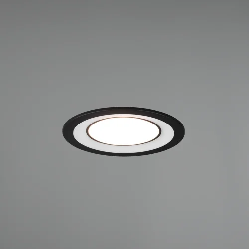 FOCO EMPOTRABLE LED 10W 3000K NEGRO COLOMBO