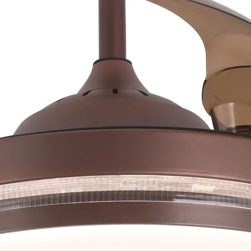 VENTILADOR DE TECHO ASPAS PLEGABLES LED 35W 3000-6000K MARRÓN LORELEI VENTILADOR DE TECHO ASPAS PLEGABLES LED 35W 3000-6000K MARRÓN LORELEI