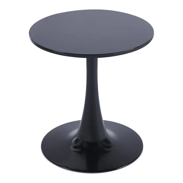 MESA DE RINCÓN SAN ANTONI Ø55 CM NEGRA