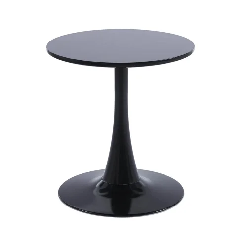 MESA DE RINCÓN SAN ANTONI Ø55 CM NEGRA