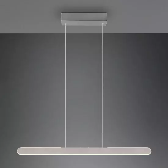 LÁMPARA DE TECHO COLGANTE LED 28W 2700-6500K ALUMINIO PULIDO HELENA 2