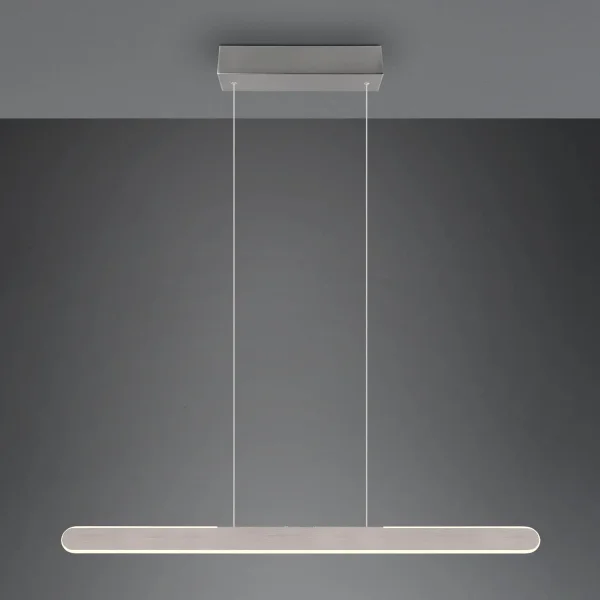LÁMPARA DE TECHO COLGANTE LED 28W 2700-6500K ALUMINIO PULIDO HELENA