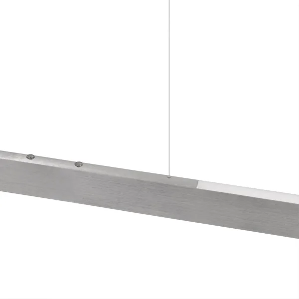 LÁMPARA DE TECHO COLGANTE LED 28W 2700-6500K ALUMINIO PULIDO HELENA
