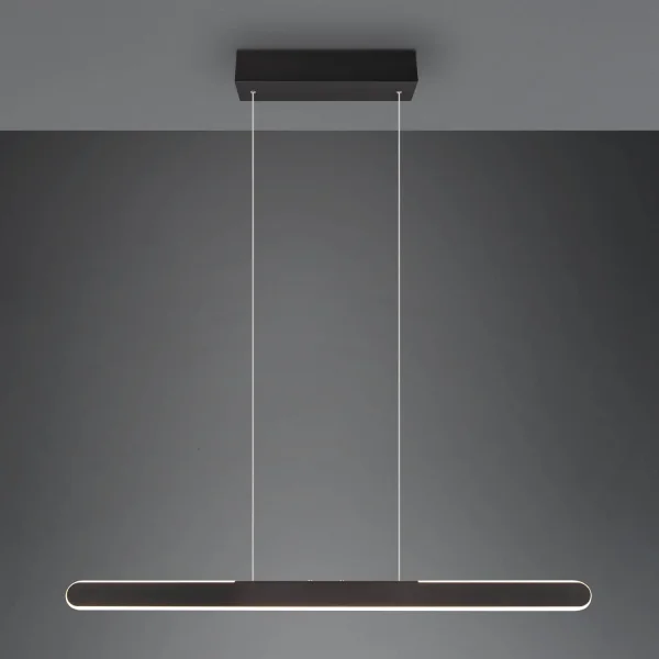 LÁMPARA DE TECHO COLGANTE LED 28W 2700-6500K NEGRO HELENA