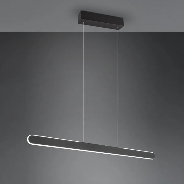LÁMPARA DE TECHO COLGANTE LED 28W 2700-6500K NEGRO HELENA