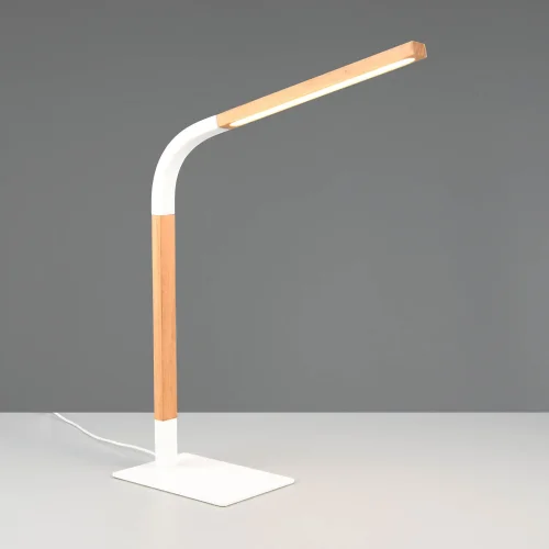 LÁMPARA DE MESA LED 7W 3000K METAL BLANCO NELSON