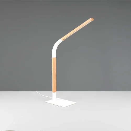 LÁMPARA DE MESA LED 7W 3000K METAL BLANCO NELSON