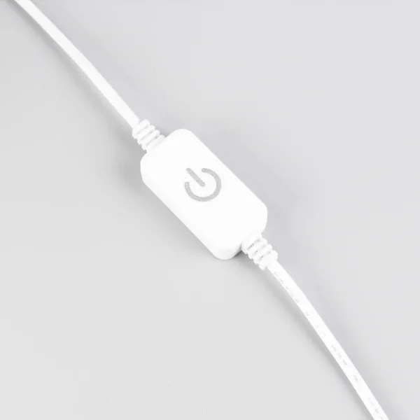 LÁMPARA DE MESA LED 7W 3000K METAL BLANCO NELSON