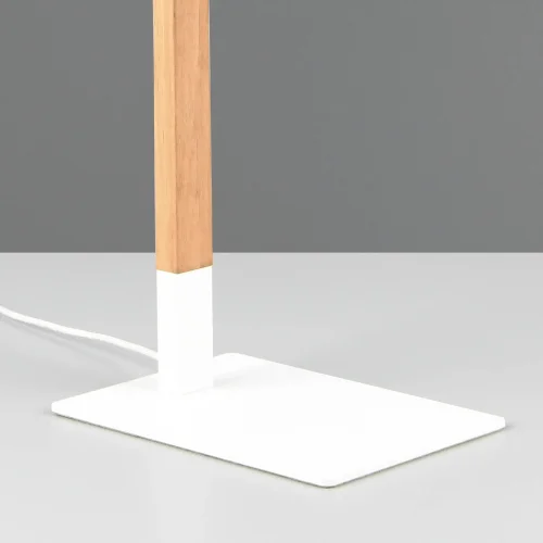 LÁMPARA DE MESA LED 7W 3000K METAL BLANCO NELSON