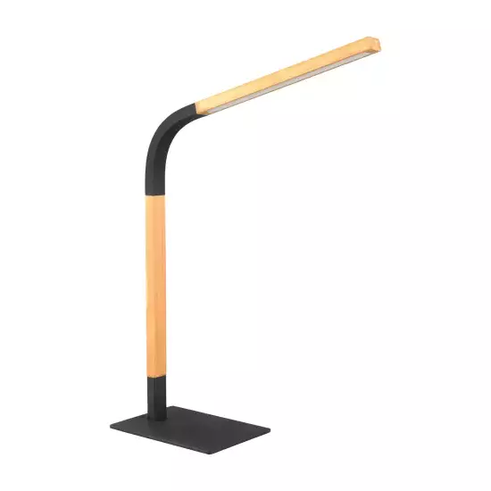 LÁMPARA DE MESA LED 7W 3000K METAL NEGRO NELSON