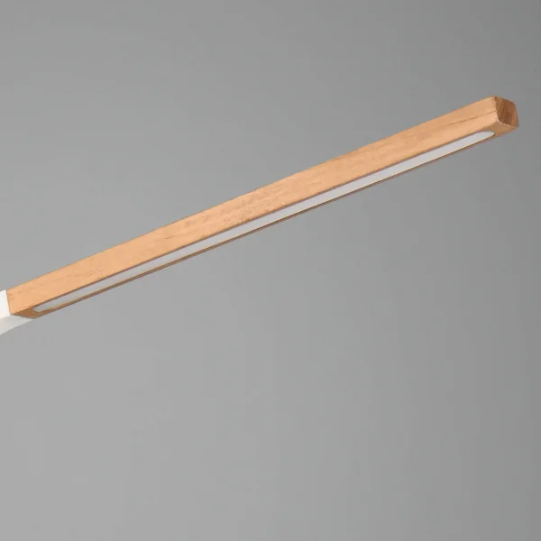 LÁMPARA DE PIE LED 11W 3000K METAL BLANCO NELSON LÁMPARA DE PIE LED 11W 3000K METAL BLANCO NELSON