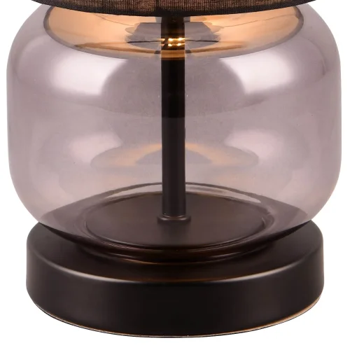 CANDEEIRO DE MESA COM BASE EM VIDRO VERDE E27 ELISEO CANDEEIRO DE MESA COM BASE EM VIDRO VERDE E27 ELISEO