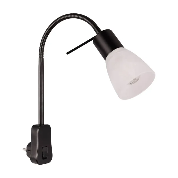 FOCO E14 LED 4,9W 3000K NEGRO LEONEL FOCO E14 LED 4,9W 3000K NEGRO LEONEL