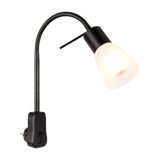 FOCO E14 LED 4,9W 3000K NEGRO LEONEL