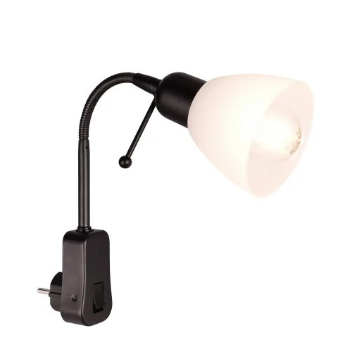 FOCO FLEXIBLE METAL NEGRO E14 LIAM