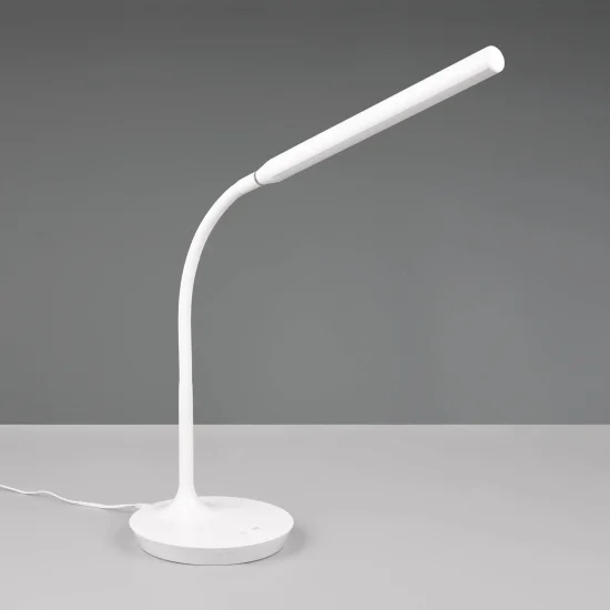 LÁMPARA DE MESA TÁCTIL LED 5W REGULABLE BLANCO TANNER 2