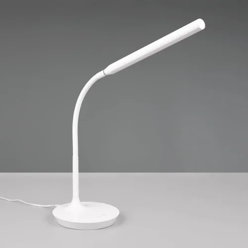 LÁMPARA DE MESA TÁCTIL LED 5W REGULABLE BLANCO TANNER LÁMPARA DE MESA TÁCTIL LED 5W REGULABLE BLANCO TANNER