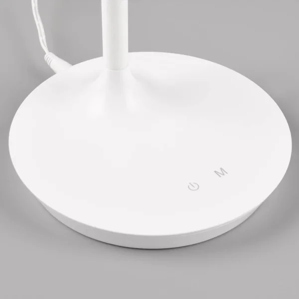 LÁMPARA DE MESA TÁCTIL LED 5W REGULABLE BLANCO TANNER LÁMPARA DE MESA TÁCTIL LED 5W REGULABLE BLANCO TANNER