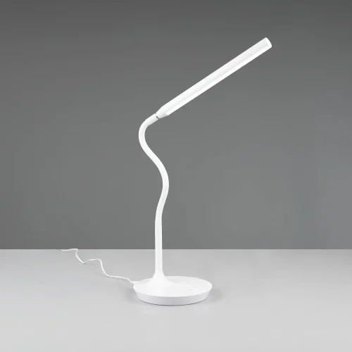LÁMPARA DE MESA TÁCTIL LED 5W REGULABLE BLANCO TANNER LÁMPARA DE MESA TÁCTIL LED 5W REGULABLE BLANCO TANNER