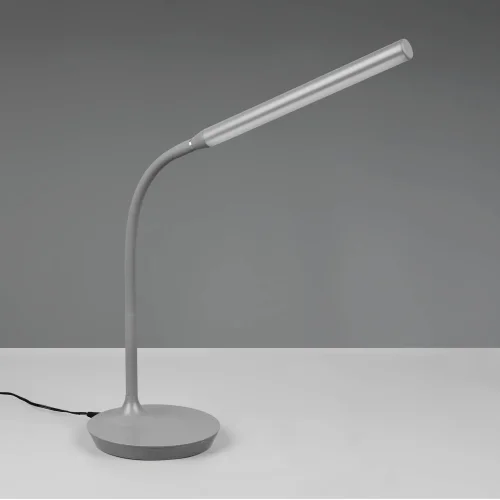 LÁMPARA DE MESA TÁCTIL LED 5W REGULABLE GRIS TANNER LÁMPARA DE MESA TÁCTIL LED 5W REGULABLE GRIS TANNER