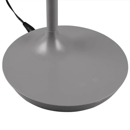 LÁMPARA DE MESA TÁCTIL LED 5W REGULABLE GRIS TANNER LÁMPARA DE MESA TÁCTIL LED 5W REGULABLE GRIS TANNER