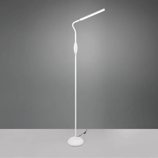 LÁMPARA DE PIE TÁCTIL LED 5W REGULABLE BLANCO TANNER 2