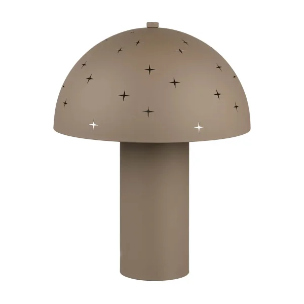 LÁMPARA DE MESA METAL GRIS PARDO E14 NISCALO LÁMPARA DE MESA METAL GRIS PARDO E14 NISCALO