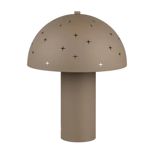 LÁMPARA DE MESA METAL GRIS PARDO E14 NISCALO LÁMPARA DE MESA METAL GRIS PARDO E14 NISCALO