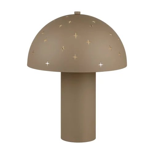 LÁMPARA DE MESA METAL GRIS PARDO E14 NISCALO LÁMPARA DE MESA METAL GRIS PARDO E14 NISCALO