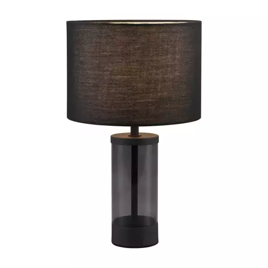 LÁMPARA DE MESA METAL NEGRO E14 GLADYS