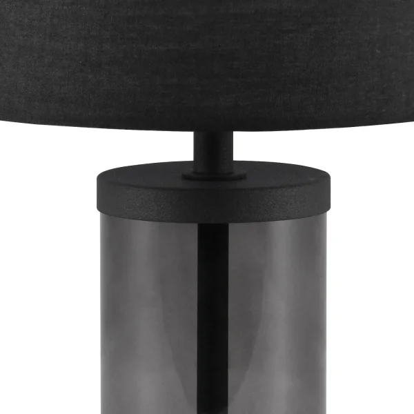 LÁMPARA DE MESA METAL NEGRO E14 GLADYS