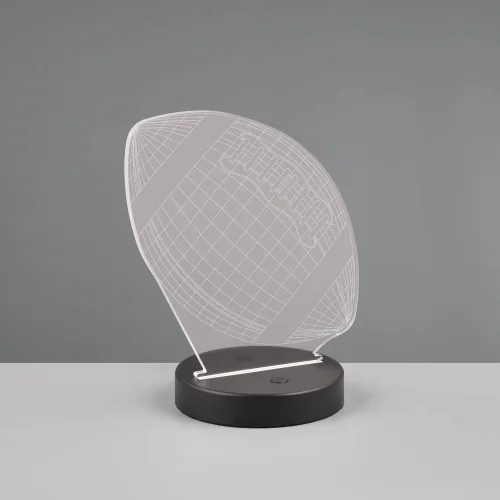 LÁMPARA DE MESA LED 3,2W 3000K RGBW BALÓN FÚTBOL AMERICANO