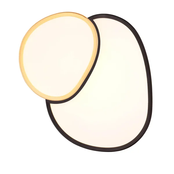 PLAFÓN DE TECHO LED 21W 2700-6500K NEGRO-ORO RUBY