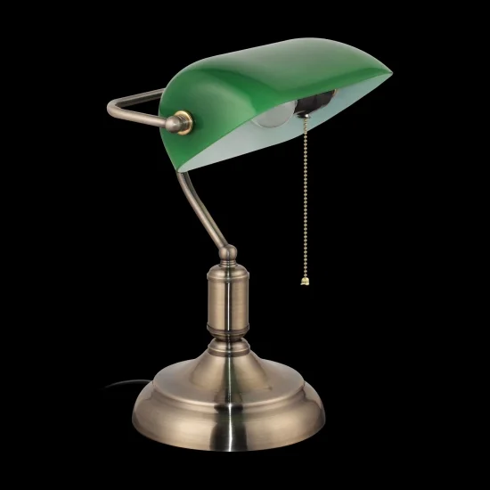 LAMPARA SOBREMESA CRISTAL VERDE 2