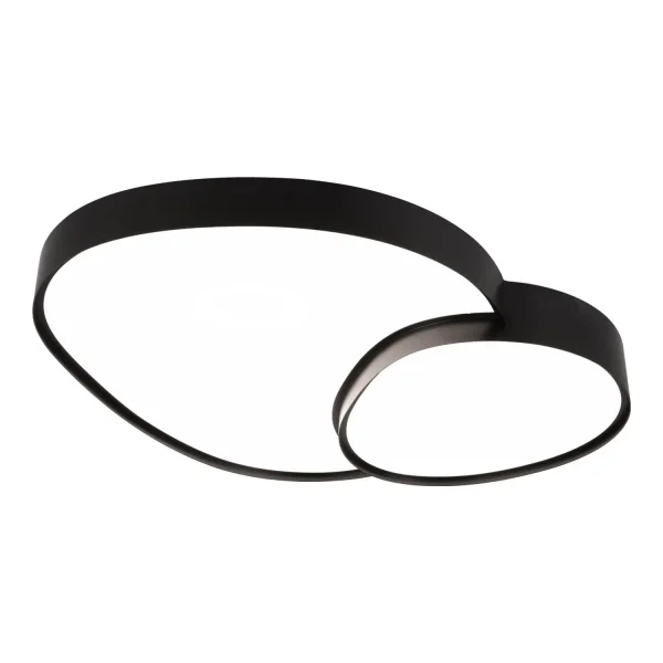 Plafón De Techo Led 45W 2700-6500K Negro Ruby | Lúzete