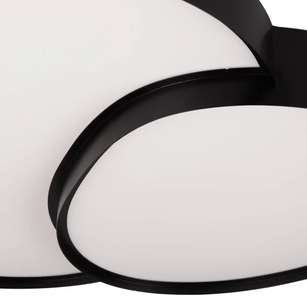 Plafón De Techo Led 45W 2700-6500K Negro Ruby | Lúzete