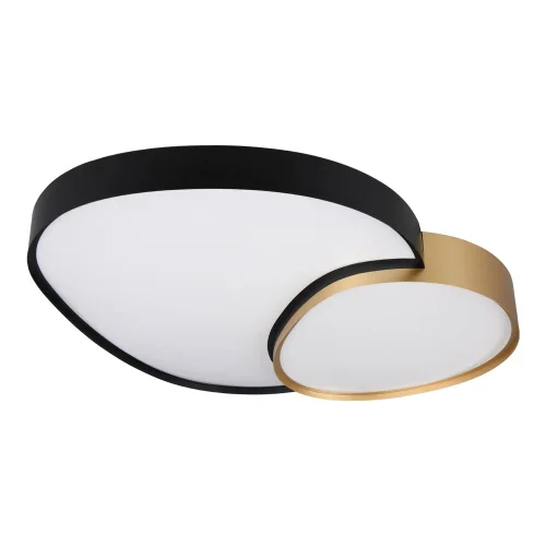 PLAFÓN DE TECHO LED 45W 2700-6500K NEGRO-ORO RUBY