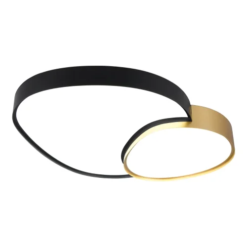 PLAFÓN DE TECHO LED 45W 2700-6500K NEGRO-ORO RUBY