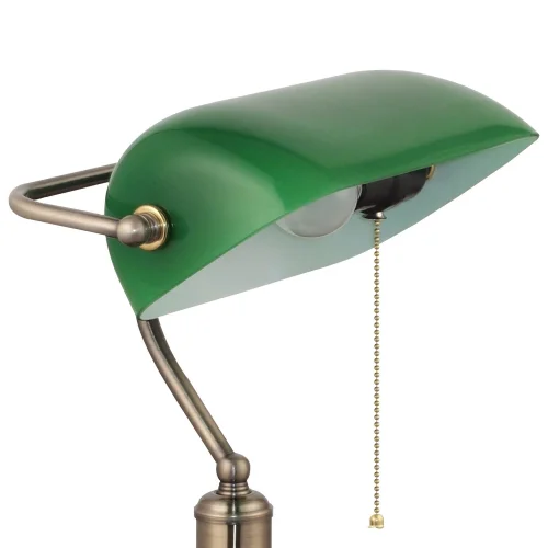 LAMPARA SOBREMESA CRISTAL VERDE