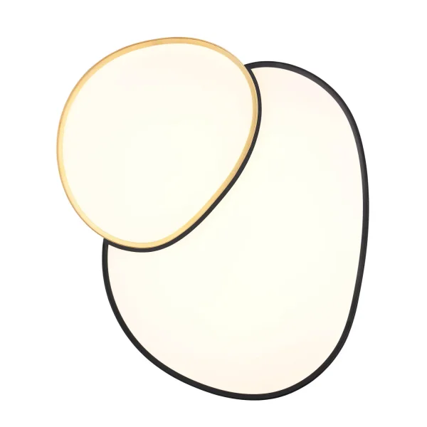 PLAFÓN DE TECHO LED 45W 2700-6500K NEGRO-ORO RUBY