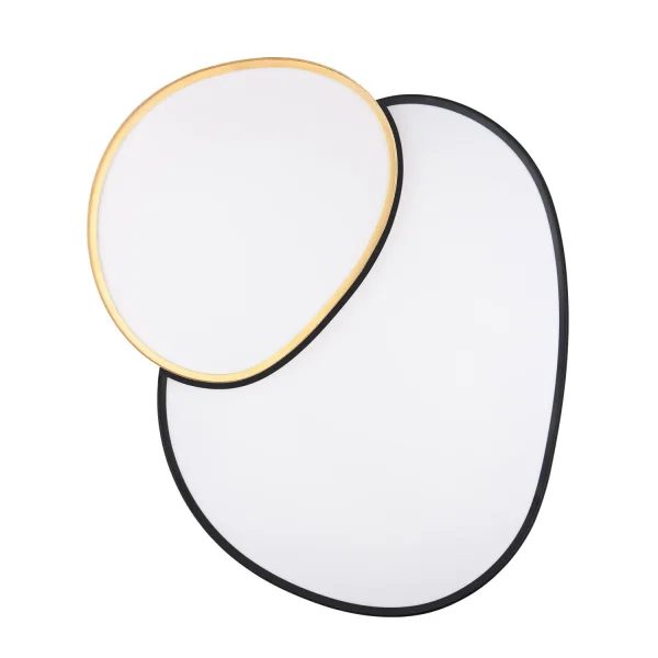 PLAFÓN DE TECHO LED 45W 2700-6500K NEGRO-ORO RUBY