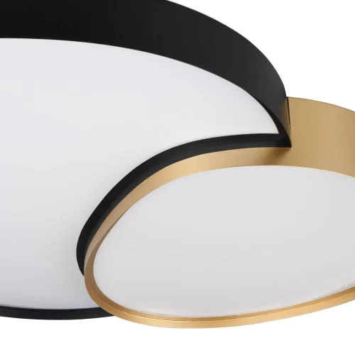 PLAFÓN DE TECHO LED 45W 2700-6500K NEGRO-ORO RUBY