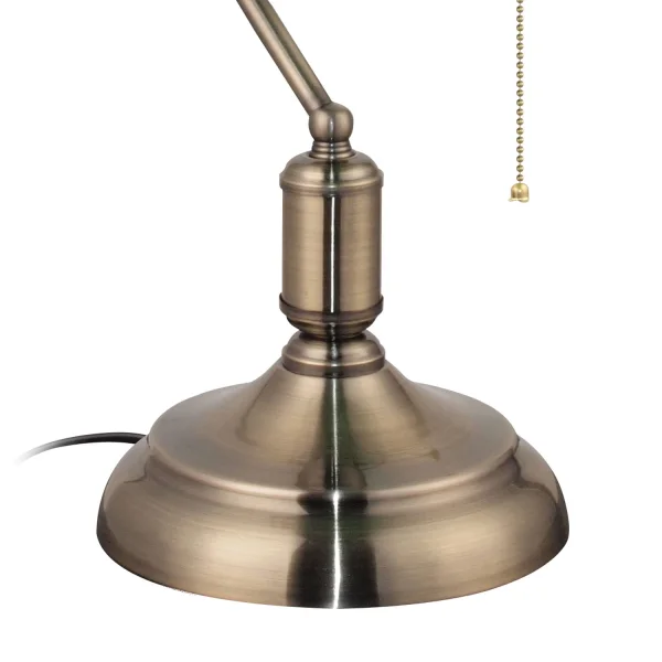 LAMPARA SOBREMESA CRISTAL VERDE