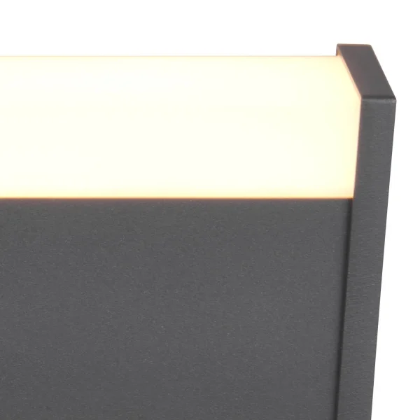 APLIQUE EXTERIOR LED 7W REGULABLE IP54 ANTRACITA DASHIEL