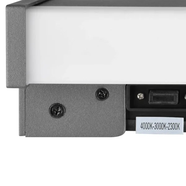 APLIQUE EXTERIOR LED 7W REGULABLE IP54 ANTRACITA DASHIEL