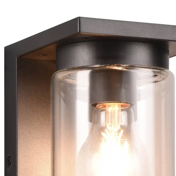 APLIQUE EXTERIOR CON SENSOR DE LUZ E27 IP44 ARABELA