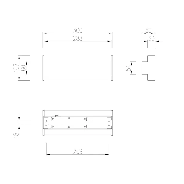APLIQUE EXTERIOR LED 7W REGULABLE IP54 ANTRACITA DASHIEL