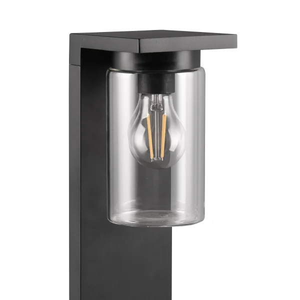 BALIZA EXTERIOR CON SENSOR DE LUZ E27 IP44 65CM ARABELA